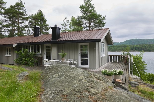 venkovská chata z pořadu Norské domy snů ošetřena Královskou impregnací