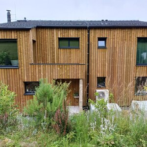 Reference: opláštění RD u Kašperských hor, zakázková výroba Impregnace Soběslav