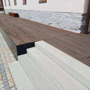 Revitalizace náměstí ve Strunkovicích nad Blanicí, zakázková výroba Impregnace Soběslav