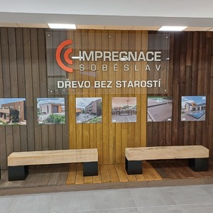 Firemní prodejna a showroom spol. Impregnace Soběslav