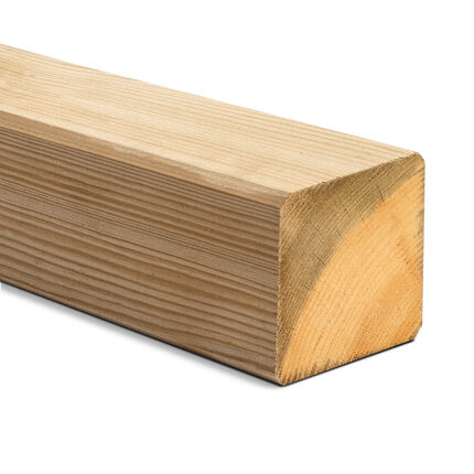 Hranol hoblovaný impregnovaný (Profi impregnace), 95x95mm, Impregnace Soběslav