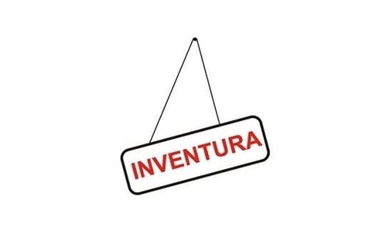 Inventura od 30.11.- 1.12.2023