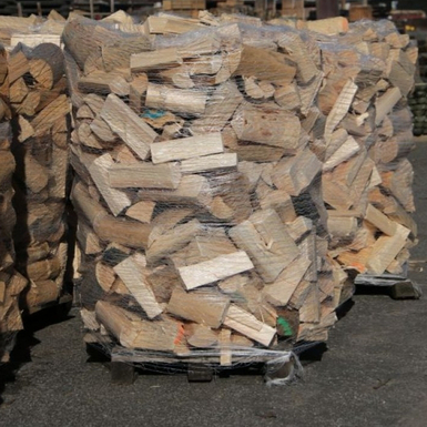 Štípané palivové dřevo