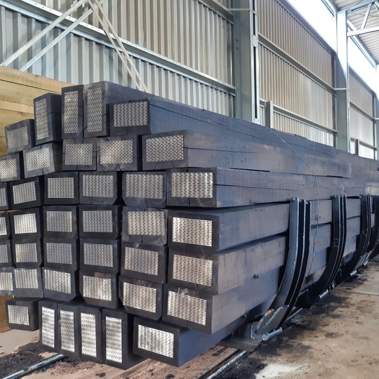 Železniční pražce (podpory kolejí)