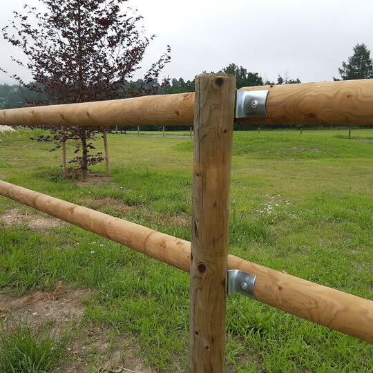 Palisády impregnované