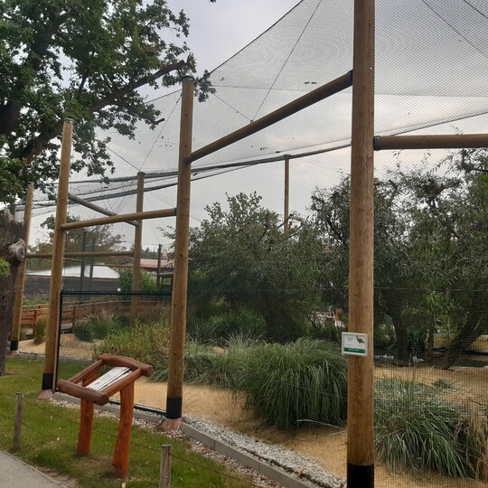 Dřevěné sloupy impregnované