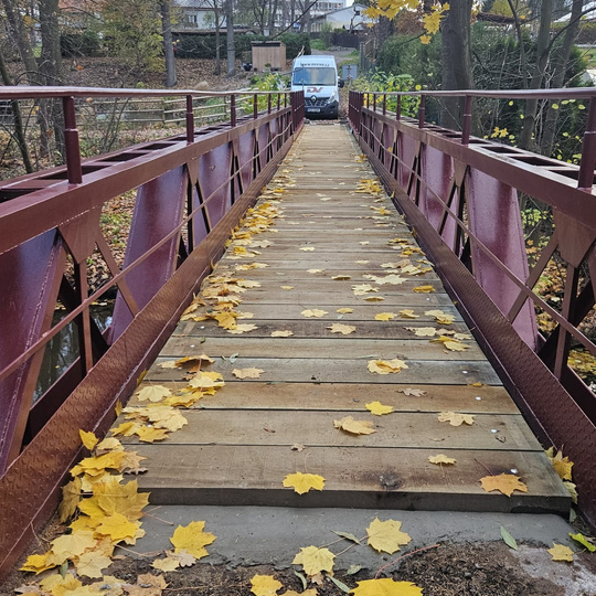 Mosty, lávky, zábradlí