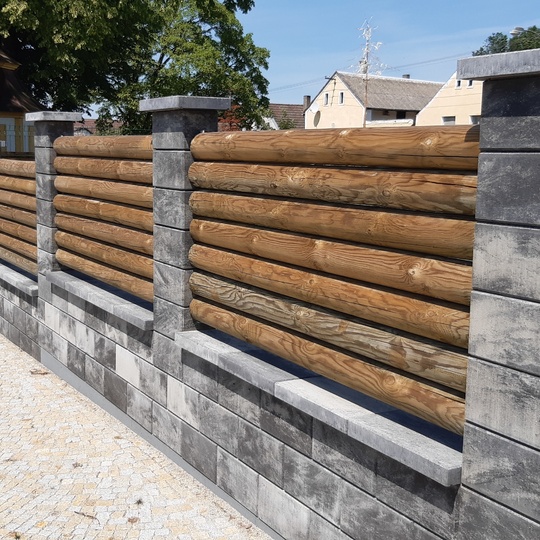 Palisády impregnované