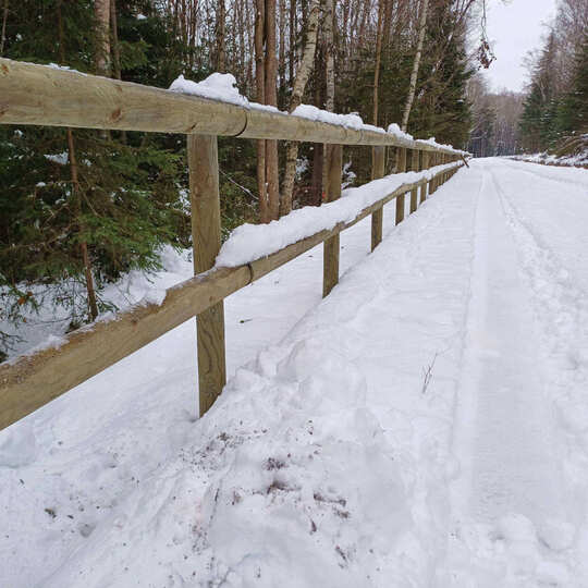 Mosty, lávky, zábradlí