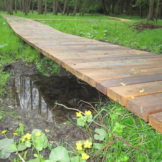 Mosty, lávky, zábradlí