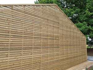 Obklad fasádní RHOMBUS - severský smrk, 27x68x3000 mm, impregnovaný Obklad fasádní RHOMBUS - severský smrk, 27x68x3000 mm, impregnovaný