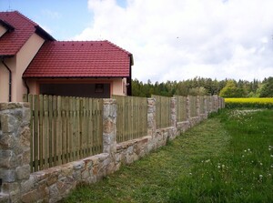 Plotové prkno Borovice - rovné, 20x140x800 mm, impregnované Plotové prkno Borovice - rovné, 20x140x800 mm, impregnované
