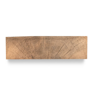 Pražec půlený Dub, 75x260x1000 mm, neimpregnovaný Pražec půlený Dub, 75x260x1000 mm, neimpregnovaný