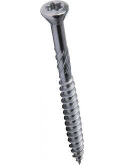 Nerezové vruty RAPI-TEC TERASO PLUS pro dřevěné obklady, 5x60 mm, drážka T25, nerez A4, balení 200 ks Nerezové vruty RAPI-TEC TERASO PLUS pro dřevěné obklady, 5x60 mm, drážka T25, nerez A4, balení 200 ks
