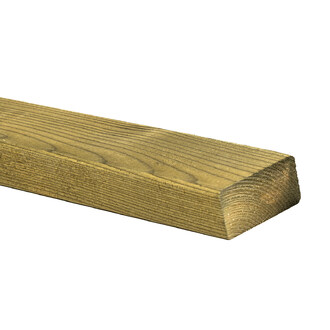 Obklad fas&aacute;dn&iacute; RHOMBUS - seversk&yacute; smrk, 27x68x3000 mm, impregnovan&yacute;