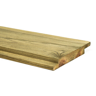 Palubka venkovní Vertikal, borovice, 19x140x4000 mm, impregnovaná Palubka venkovní Vertikal, borovice, 19x140x4000 mm, impregnovaná