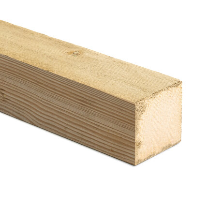Hranol nehoblovaný Smrk, 60x60x4000 mm, impregnovaný Hranol nehoblovaný Smrk, 60x60x4000 mm, impregnovaný