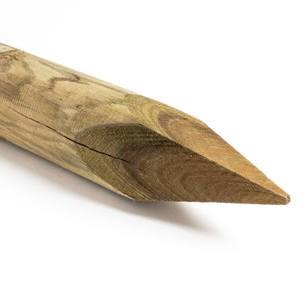 Kůl Smrk/borovice, průměr 80 mm, délka 2000 mm, impregnovaný Kůl Smrk/borovice, průměr 80 mm, délka 2000 mm, impregnovaný