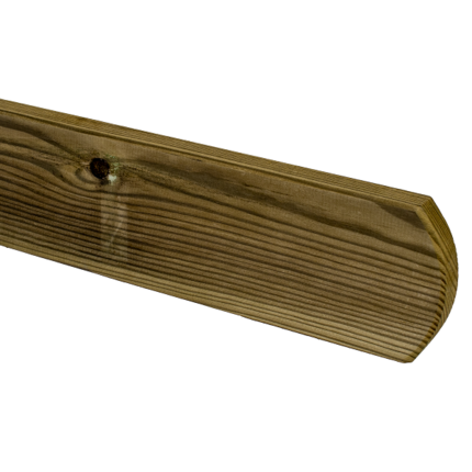 Plotové prkno Borovice - oblouček, 20x90x1000 mm, impregnované Plotové prkno Borovice - oblouček, 20x90x1000 mm, impregnované